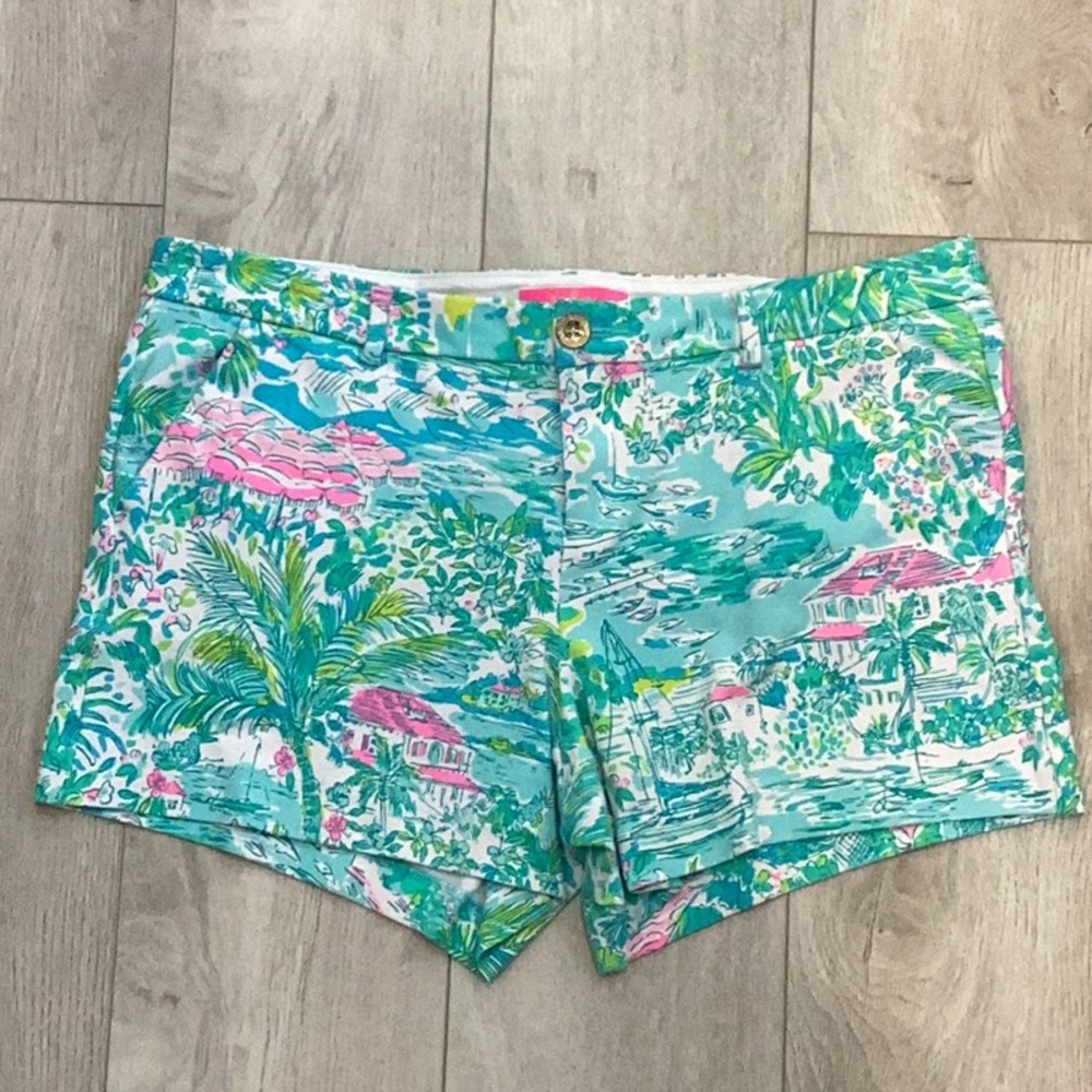 Lilly Pulitzer 14 Callahan Knit Shorts